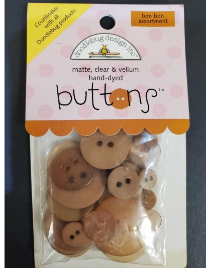 Doodlebug Design Buttons - Bon Bon Assortment