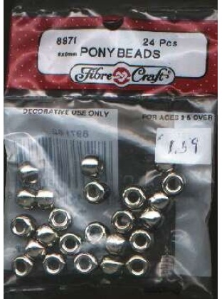 Fibre Crafts pony beads 8971 24 pcs.