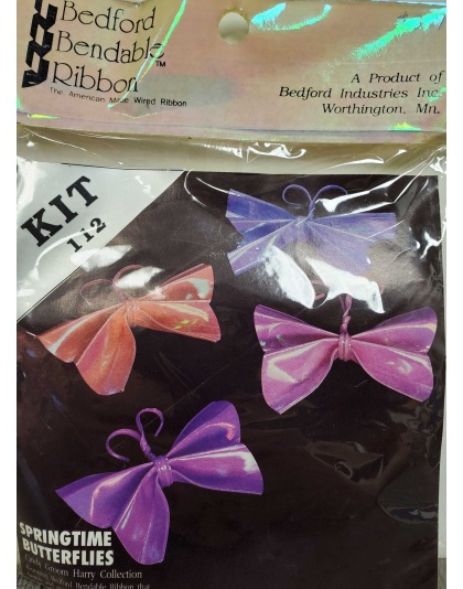 Springtime Butterflies by Bedford Bendable Ribbon