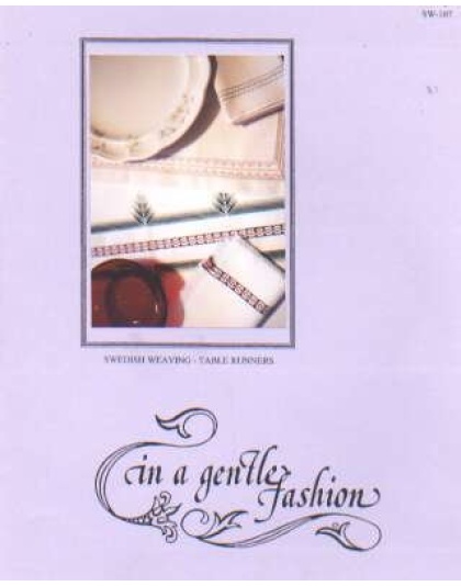 Swedish weaving - table runners huck weaving chart/leaflet LAST ONE