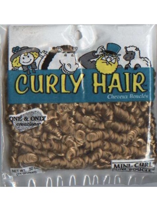 Curly Hair, mini-curl strawberry blonde