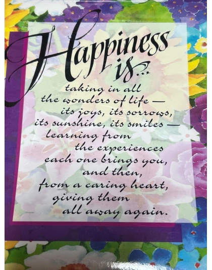 Happiness Wall Hang