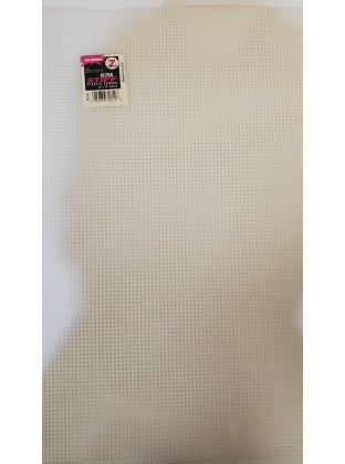 Plastic Canvas 7 Count 12x18 Clear - White