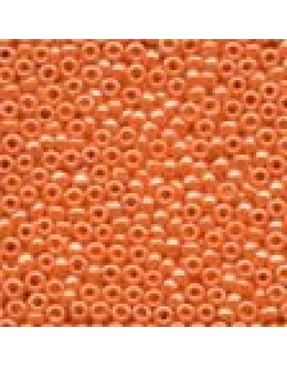Seed Beads Tangerine #00423 Opaque Rainbow 11/0 ( 2.5 mm ) 4.54 grams