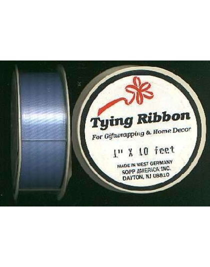 Tying ribbon 1 in. x 10 ft BLUE