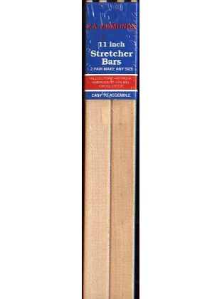 11 inch stretcher bars, 2 pair make any size. Easy to assemble solid wood
