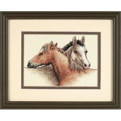 Horse Pals Counted CrossStitch kit