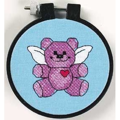 Lovable Bear Stamped CrossStitch kit