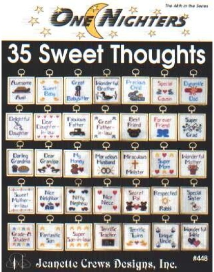 35 Sweet thoughts, one nighters, the 48th in the series 448
