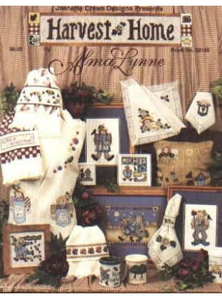Harvest home by Alma Lynne CrossStitch book LAST ONE