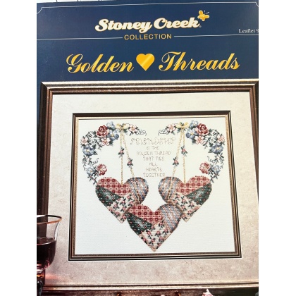 Stoney Creek Golden Threads CrossStitch leaflet 98 (1998)