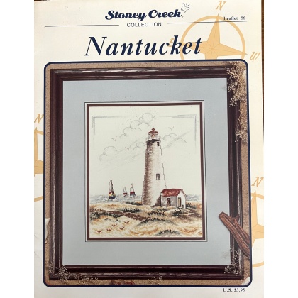 Stoney Creek Nantucket beach CrossStitch leaflet 86 (1996)