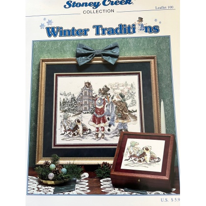 Stoney Creek Winter traditions CrossStitch leaflet 100 (1999)