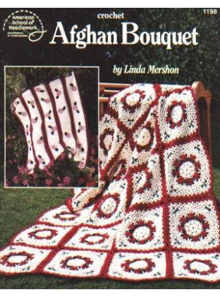 Afghan Bouquet to crochet 1198