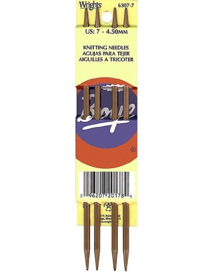 Boye knitting needles set of 4, US 0, 2.00 mm