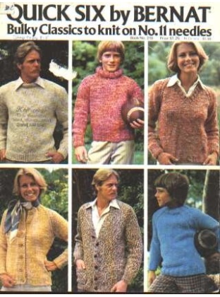 Bulky classics to knit on no. 11 needles, 6 designs 219