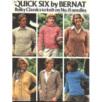 Bulky classics to knit on no. 11 needles, 6 designs 219