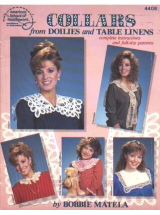 Collars from Doilies and table linens, full size patterns, crochet *last one*