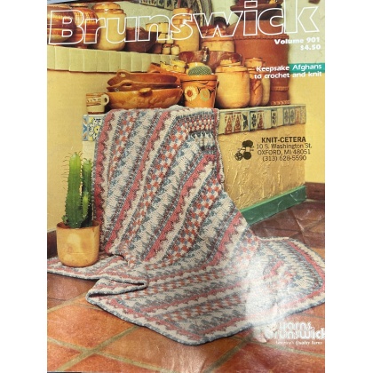 Keepsake afghans to crochet and knit, 5 designs 901
