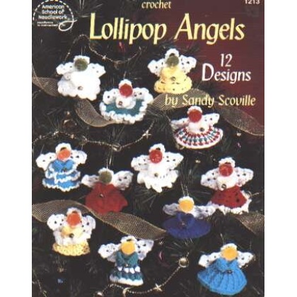 Lollipop angels to crochet, 12 designs 1213