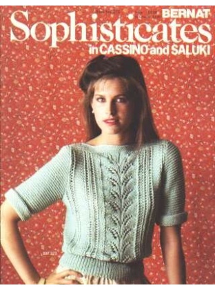 Sophisticates pullover in Cassino and Saluki crochet 273