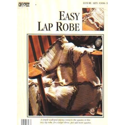 Easy Lap robe, Autumn 1993 crochet lites, 83086 LAST ONE