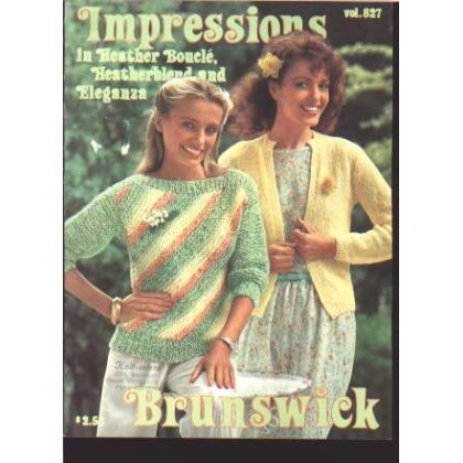 Impressions in Heather Boucle, heatherblend and eleganza by Brunswick, 827