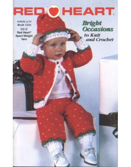 Red Heart bright occasions to knit and crochet