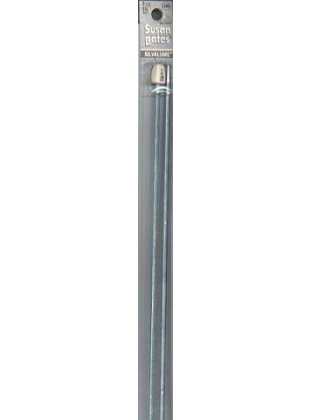 Silvalume knitting needles by Susan Bates, US 3, 3 1/4mm S08