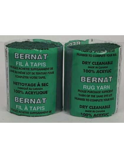 Bernat Rug Yarn Dry Cleanable 320 Pieces 100% Acrylic New 5542
