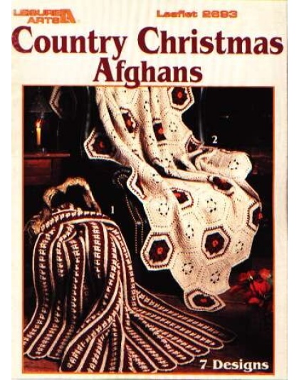 Country Christmas afghans, 7 designs to knit and crochet 2693