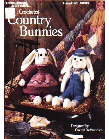 Crochet country bunnies to knit and crochet 960