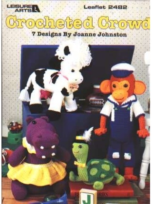 Crocheted crowd, 7 designs, 2482