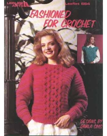 Fashioned for crochet sweaters, 664