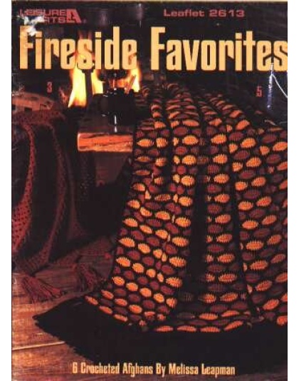 Fireside favorites, 6 crochet afghans 2613