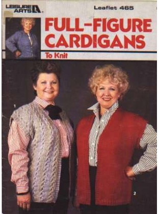 Full-figure cardigans to knit, 465