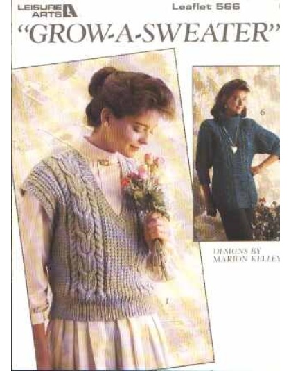 Grow a sweater to knit and crochet 566