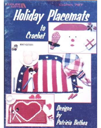 Holiday placemats to crochet and knit 787