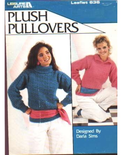 Plush pullovers to knit and crochet 636