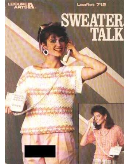 Sweater talk to knit and crochet 712