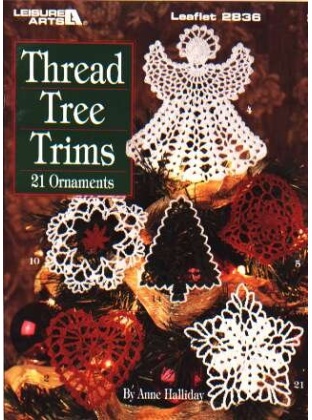 Thread tree trims, 21 ornaments, 2836