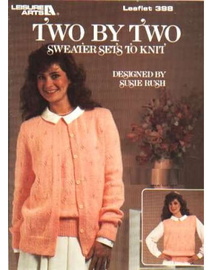 Two by two swater sets to knit to knit and crochet 398