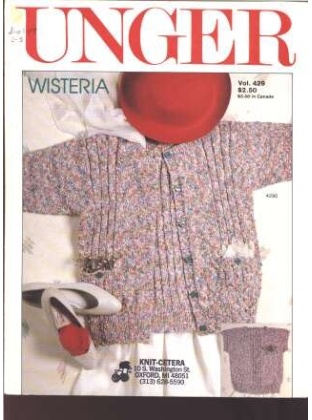 Unger Wisteria twin set, rib pullover, plaid pullover 429