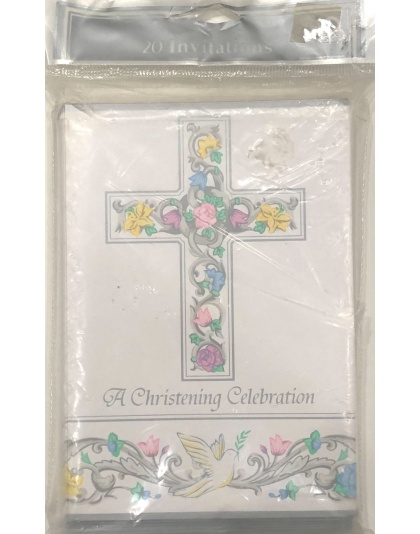 Amscan Christening Celebration - 20 Pack