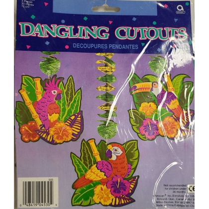 Amscan Dangling Cutouts Birds