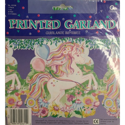 Amscan Printed Garland Unicorn