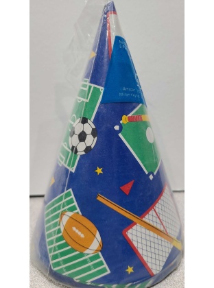 Amscan Sport Party Hats - 5 count