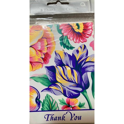 Amscan Wakefield Thank You Cards - 8 Pack