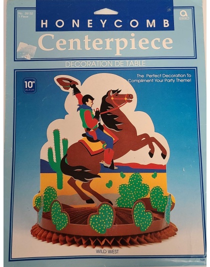 Amscan Wild West Honeycomb Centerpiece