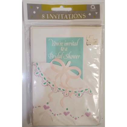 Amscan You're Invited to a Bridal Shower Invitations - 8 Count